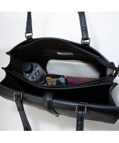 UNBILLION cachecache WEB限定ヒネリディテールA4トートバッグ