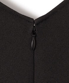 ICB L 【洗える】 ダブルフェイスクレープ ジャンパースカート