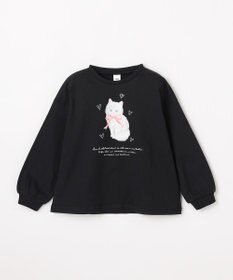 ANY KIDS 【綿100%】ネコアソート 長袖Tシャツ