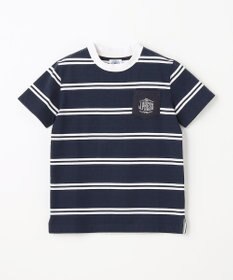 J.PRESS KIDS 【110-130cm】ハウス刺繍ボーダー Ｔシャツ