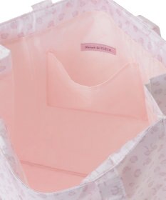 Maison de FLEUR リボンレオパードスクエアトートバッグ