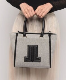 LANVIN en Bleu ヴィジュキャンバス トートバッグ