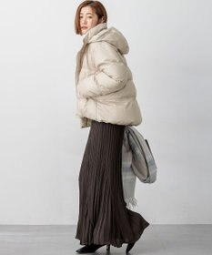 23区 L 【滝沢眞規子さん着用/VERY掲載】シレータフタ コンパクト ダウンコート