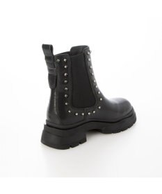 MODE ET JACOMO <carino>サイドゴアビジューショートブーツ