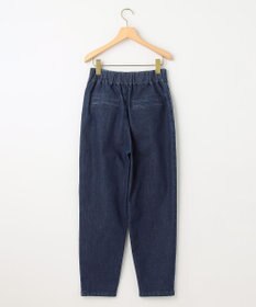 組曲 ライトデニム テーパードクロップドパンツ