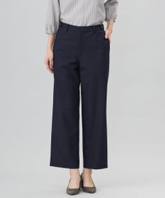 J.PRESS LADIES 【洗える】ANASTASIA milled セミワイド パンツ