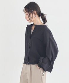 earth music&ecology 【予約】シアーシャツブルゾン