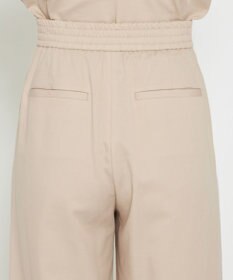 uncrave 【手洗い可】シャンブレー タック パンツ（uncrave WHITE）