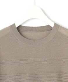 ICB 【洗える】 レースパターン ニット