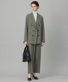 ICB 【洗える】 パウダリーチュール ハイネックトップス