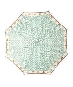 MOONBAT FURLA 折りたたみ傘 チャーム＆ロゴプリント UV 耐風 日本製