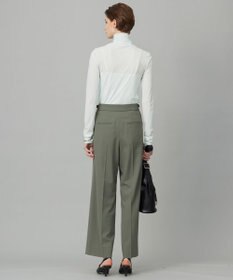 ICB 【洗える】 パウダリーチュール ハイネックトップス