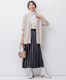 23区 【洗える】スムージーコットン シアーリブ ニット