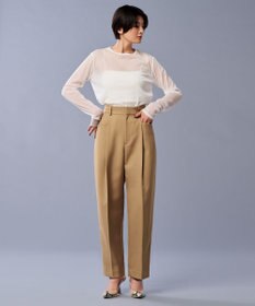 uncrave トリコットシフォン クルーネック カットソー（uncrave STANDARD）