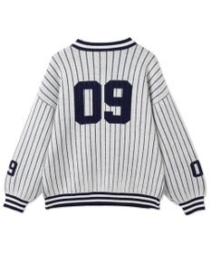 WEGO ベースボールグラフィックプルオーバーニット