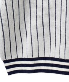 WEGO ベースボールグラフィックプルオーバーニット