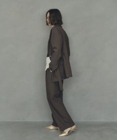 YECCA VECCA 2wayアシメデザインロングジャケット