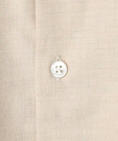 GOTAIRIKU 【洗える】コットンフラノシャツ_ カッタウェイカラー