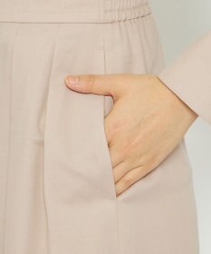 uncrave 【手洗い可】シャンブレー タック パンツ（uncrave WHITE）