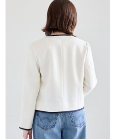 Te chichi ライトツイードバイカラージャケット《2026 spring catalog item》