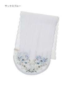 MOONBAT ルナルーチェ ロカ CHANDNI シルクコットン ビーズ刺繍ストール