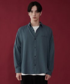 WEGO アムンゼンワンポイントBIGシャツ（LS）