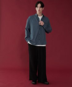 WEGO アムンゼンワンポイントBIGシャツ（LS）