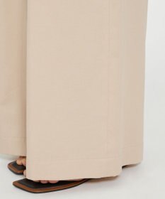 uncrave 【手洗い可】シャンブレー タック パンツ（uncrave WHITE）