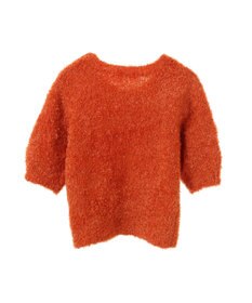 Green Parks テープヤーン半袖ニットプルオーバー