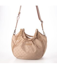 Y'SACCS ドット柄ジャガードエナメルアクセント2wayトート