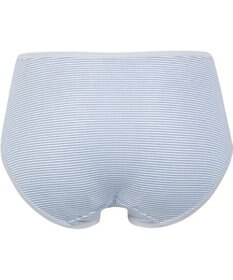 Wing ショーツ 綿混(身生地部) ここちよいフィット感 ムレにくい(身生地部) 【デイリーフィット 綿混ボーダー】 はきこみ丈ふつう EC2650 ウイング／ワコール