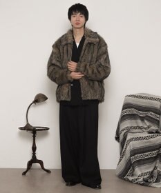 WEGO フェイクファーZIPブルゾン