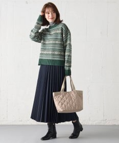 ANY 【10色展開/ウエストゴム】ウーリッシュフラノ プリーツスカート