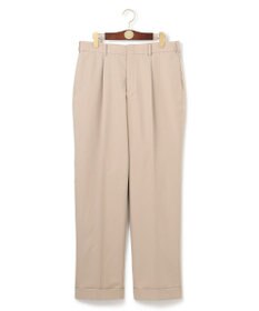 J.PRESS MEN 【J.PRESS ORIGINALS】Magic Cuba Wool Cotton Hopsack Spindle Piped stem１tuck / Made in Japan