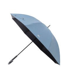 MOONBAT MIZUNO(ミズノ) ワンポイントロゴ 無地 日傘 長傘 パラソル 晴雨兼用 遮熱効果 遮光率100% UV遮蔽100%