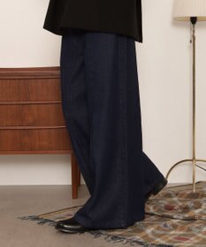 WEGO センタータックバギーフレアデニム