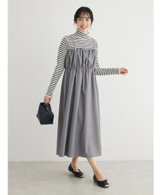 Green Parks ・ＥＬＥＮＣＡＲＥ　ＤＵＥ　ギャザーキャミワンピース