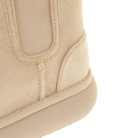 Green Parks ＲＵＰＩＳ．サイドゴア厚底ムートンブーツ