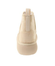 Green Parks ＲＵＰＩＳ．サイドゴア厚底ムートンブーツ