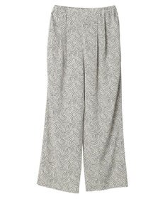 Green Parks ボタニカル柄イージーパンツ