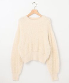 組曲 ナイロンファー ニット