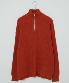 WEGO オーバーフィットハーフジッププルオーバー