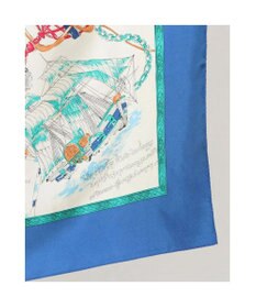 UNBILLION kakatoo アドベンチャー柄シルクスカーフ