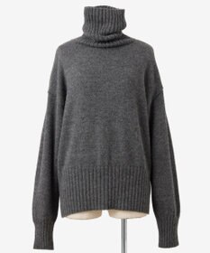 TOQUE 〈大草直子さんアドバイザー〉【天然素材】ベビーアルパカ ハイネックニット