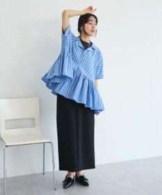 CRAFT STANDARD BOUTIQUE フクレジャカードIラインスカート