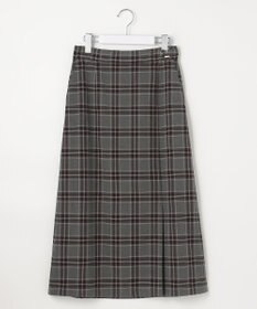 ANY SIS L ビューティサーモ2WAYストレッチチェック スカート