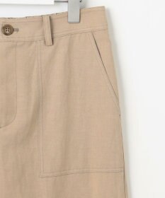 J.PRESS LADIES 【洗える】フィブリルツイル ベイカーパンツ