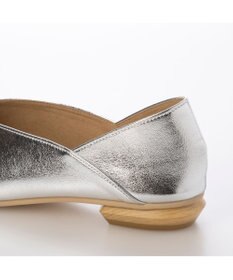 MODE ET JACOMO <carino>スクエアトゥフラットパンプス