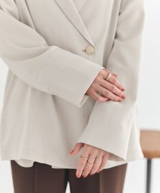 earth music&ecology 【予約】アソート金ボタンジャケット