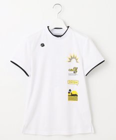 PW CIRCULUS 【UVカット / 吸水速乾】【WOMEN】グラフィティ モック T ゴルフウェア レディース